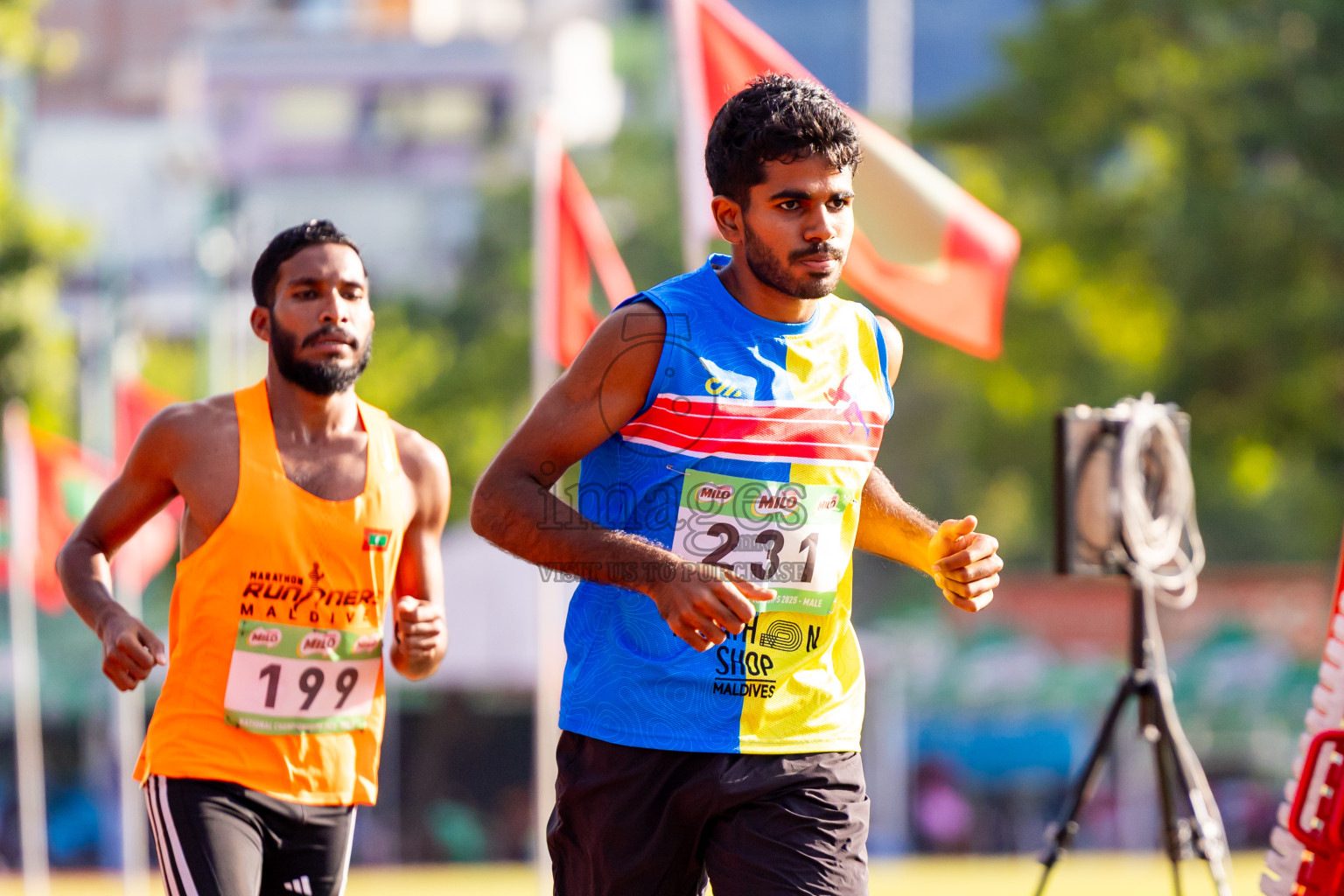 Day 3 of National Athletics Championship 2025 was held at Ekuveni Running Ground in Male', Maldives on Saturday, 16th August 2025. Photos: Nausham Waheed / images.mv