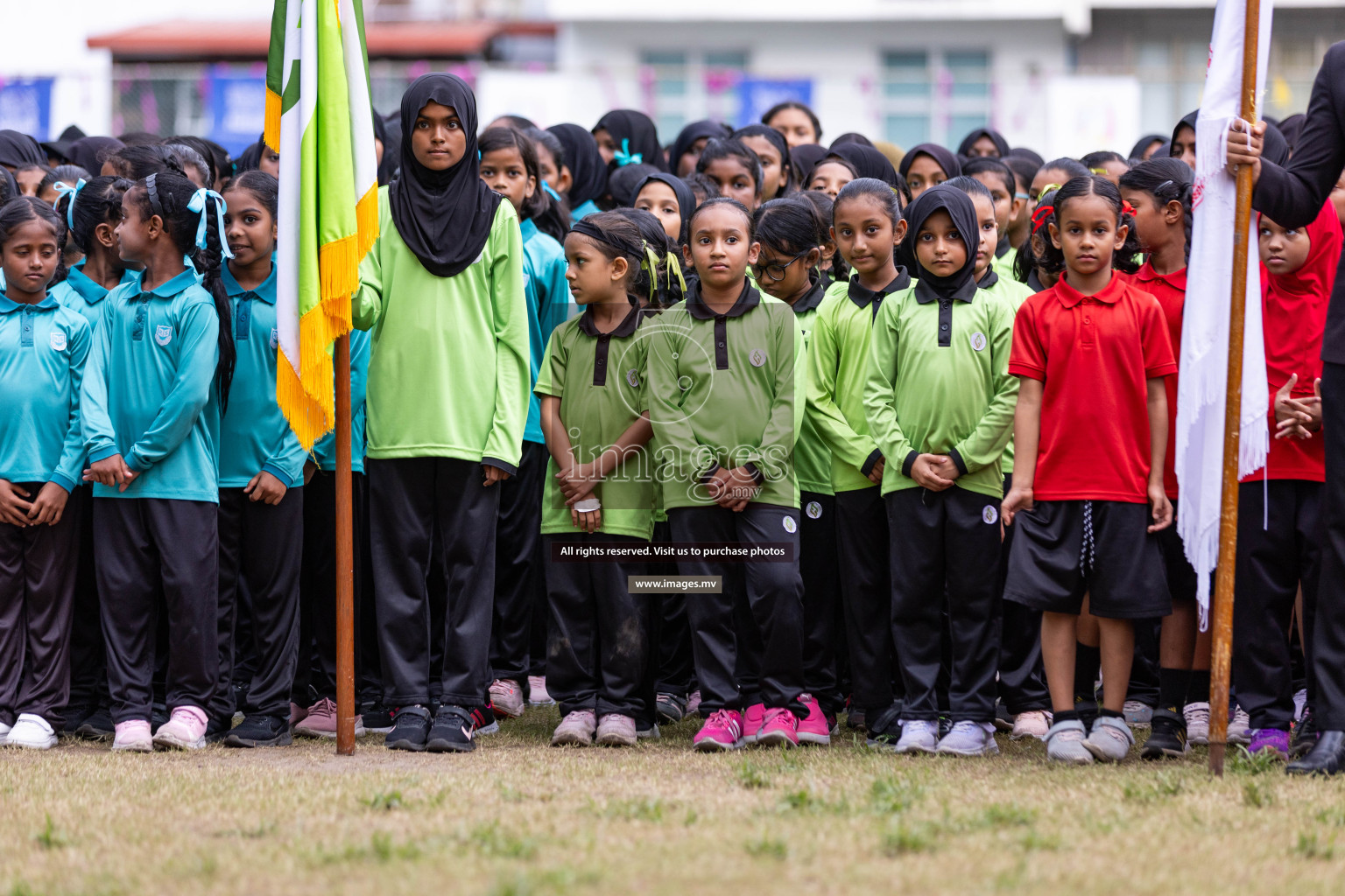 Day 2 of Nestle' Kids Netball Fiesta 2023 held in Henveyru Stadium, Male', Maldives on Thursday, 1st December 2023. Photos by Nausham Waheed / Images.mv