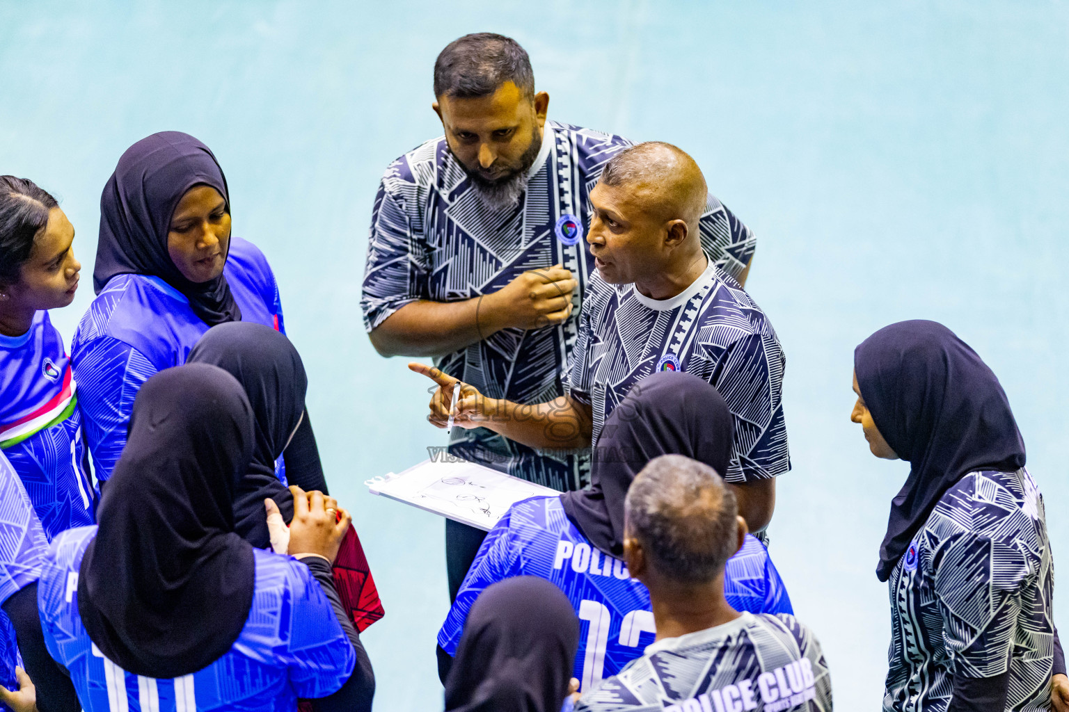 Day 1 of Women's Division of Milo VAM Cup 2024 held in Male', Maldives on Tuesday, 8th July 2024 at Social Center Indoor Hall Photos By: Nausham Waheed / images.mv