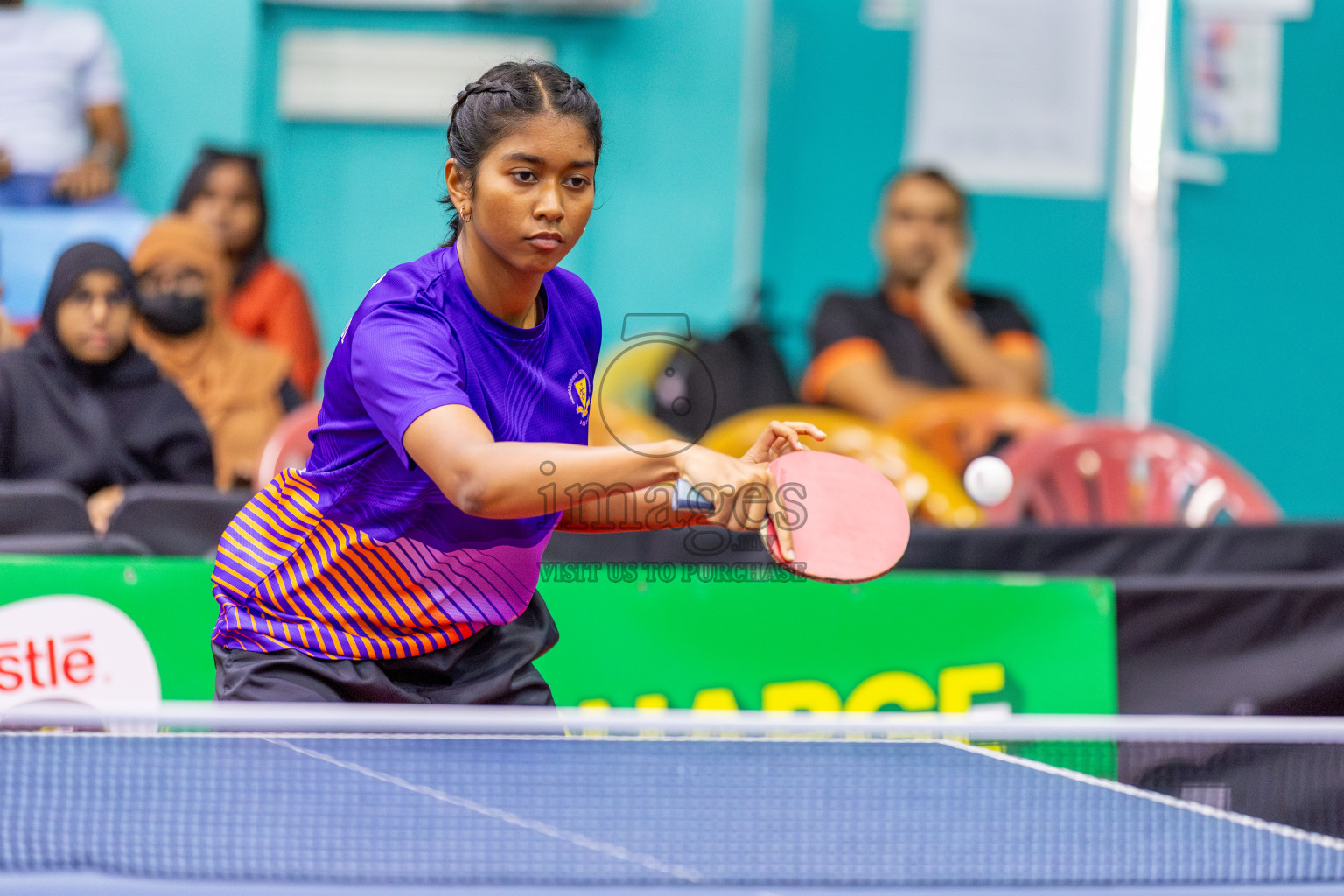 Day 8 of Interschool Table Tennis Tournament 2025 held at Male' TT Hall, Male', Maldives on Thursday, 22nd May 2025.
Photos by: Ismail Thoriq / images.mv