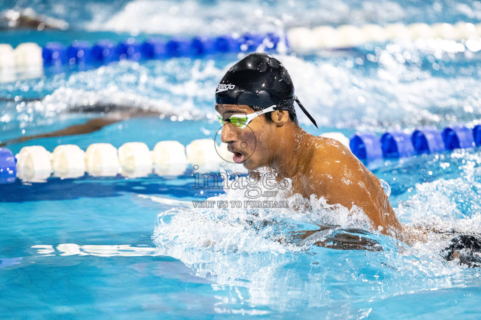 Day 7 of National Swimming Competition 2024 held in Hulhumale', Maldives on Thursday, 19th December 2024.
Photos: Ismail Thoriq / images.mv