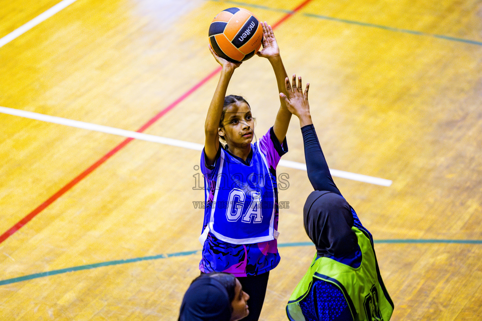 Day 2 of 21st National Netball Tournament was held in Social Canter at Male', Maldives on Thursday, 10th May 2024. Photos: Nausham Waheed / images.mv