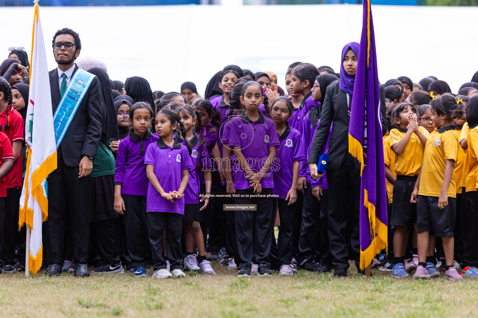 Day 2 of Nestle' Kids Netball Fiesta 2023 held in Henveyru Stadium, Male', Maldives on Thursday, 1st December 2023. Photos by Nausham Waheed / Images.mv