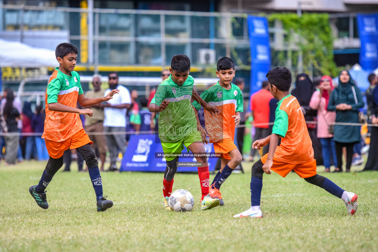 Day 3 of Milo Kids Football Fiesta 2022 was held in Male', Maldives on 21st October 2022. Photos: Nausham Waheed/ images.mv