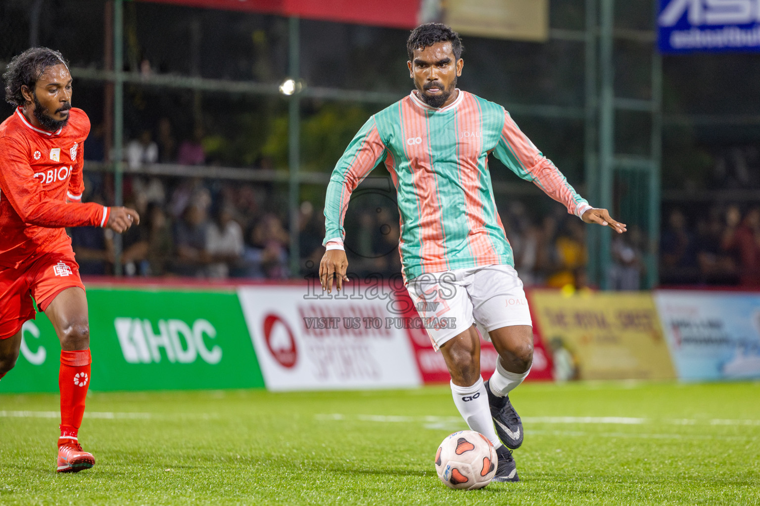 Joali Maldives vs Club Combination (Eydhafushi) in Kings Cup of Club Maldives 2025 was held in Rehendhi Futsal Ground, Hulhumale', Maldives on Saturday, 6th September 2025. Photos: Ismail Thoriq / images.mv