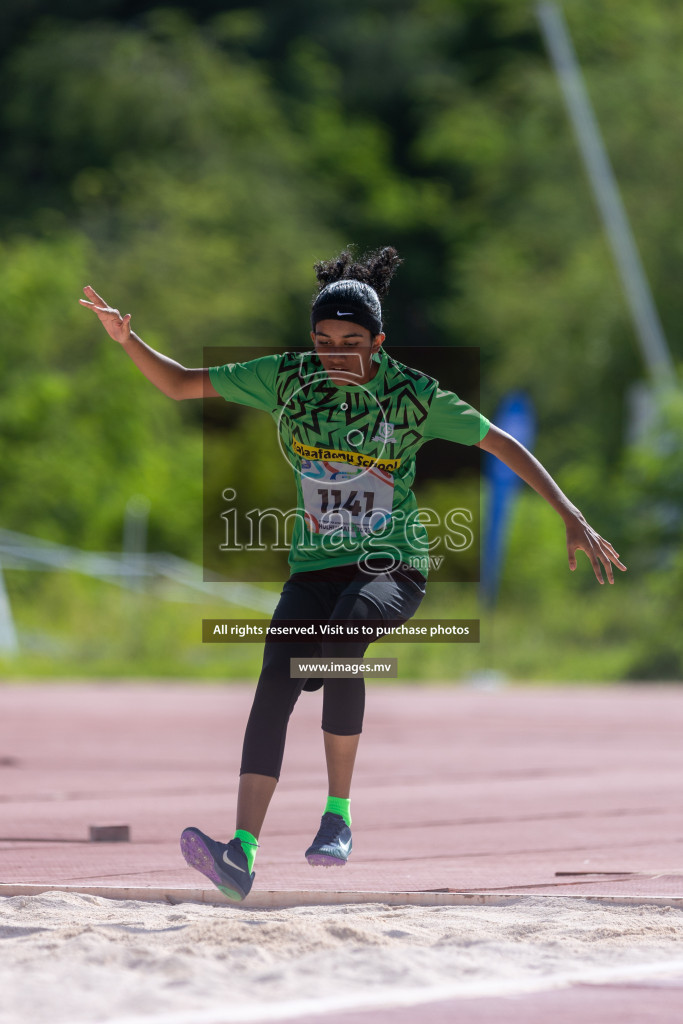 Day two of Inter School Athletics Championship 2023 was held at Hulhumale' Running Track at Hulhumale', Maldives on Sunday, 15th May 2023. Photos: Shuu/ Images.mv