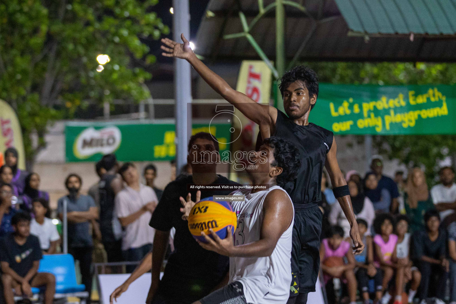 Day4 of Slamdunk by Sosal on 15th April 2023 held in Male'. Photos: Ismail Thoriq / images.mv