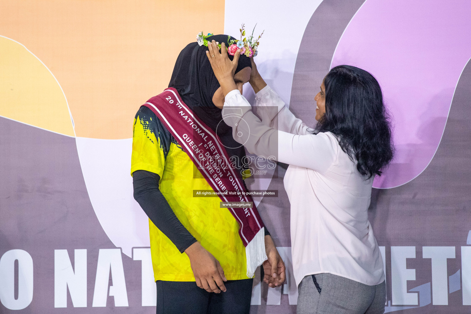 Final of 20th Milo National Netball Tournament 2023, held in Synthetic Netball Court, Male', Maldives on 11th June 2023 Photos: Nausham Waheed/ Images.mv