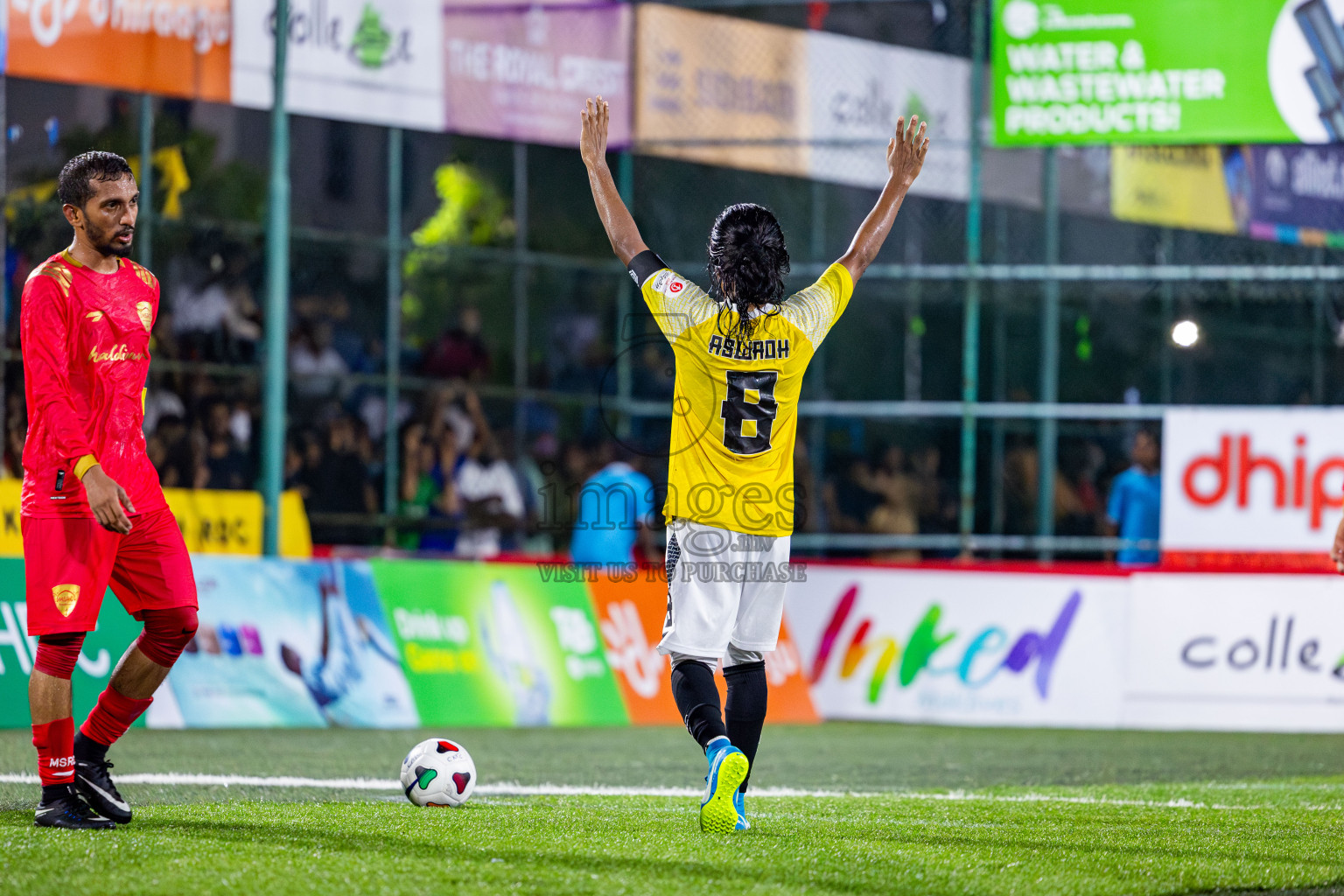 RRC vs Maldivian in Club Maldives Cup 2024 held in Rehendi Futsal Ground, Hulhumale', Maldives on Tuesday, 25th September 2024. Photos: Nausham Waheed/ images.mv