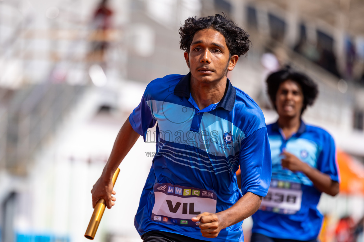 Day 6 of MWSC Interschool Athletics Championships 2024 held in Hulhumale Running Track, Hulhumale, Maldives on Thursday, 14th November 2024. Photos by: Ismail Thoriq / Images.mv