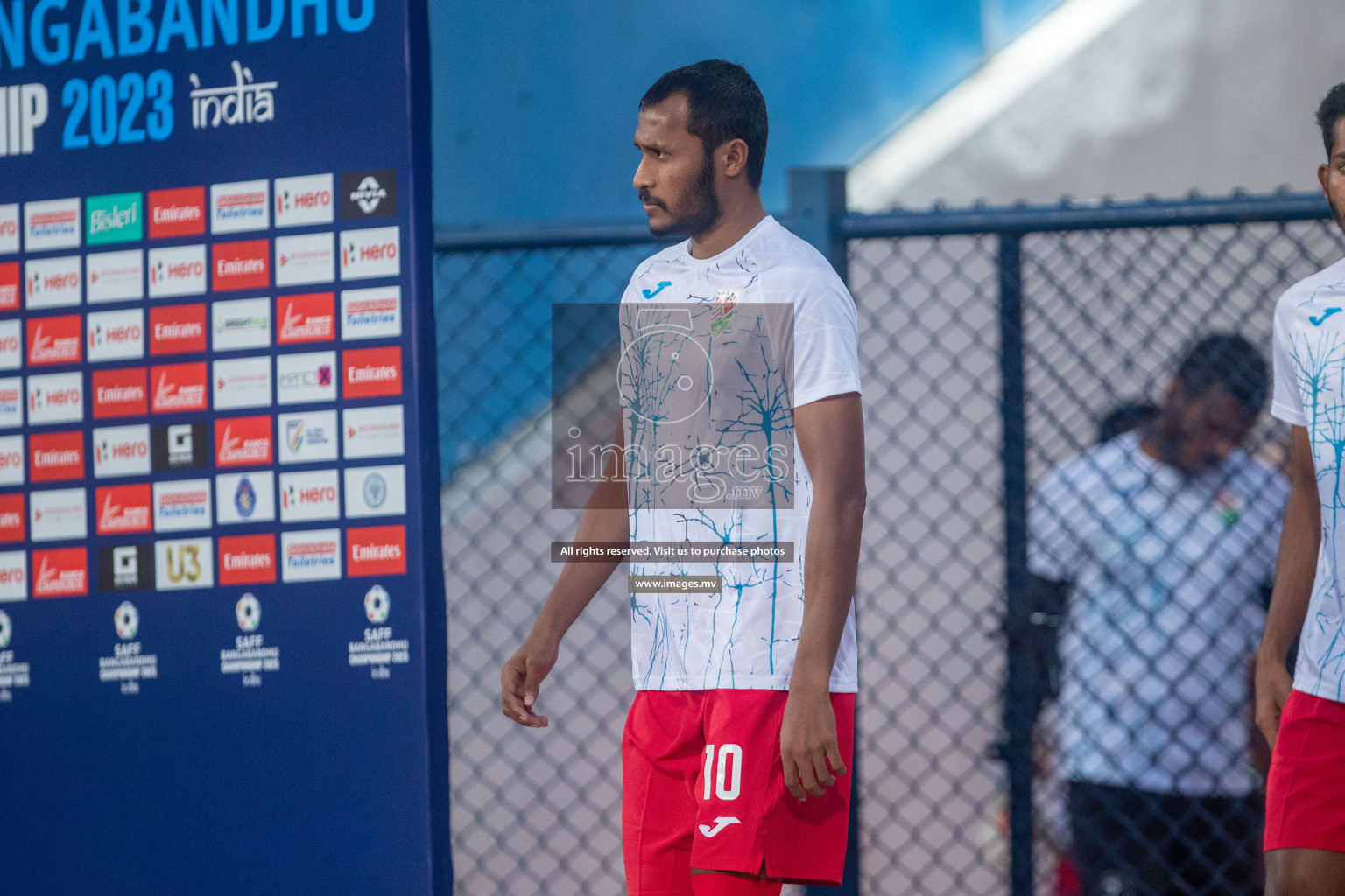 Maldives vs Bhutan in SAFF Championship 2023 held in Sree Kanteerava Stadium, Bengaluru, India, on Wednesday, 22nd June 2023. Photos: Nausham Waheed / images.mv