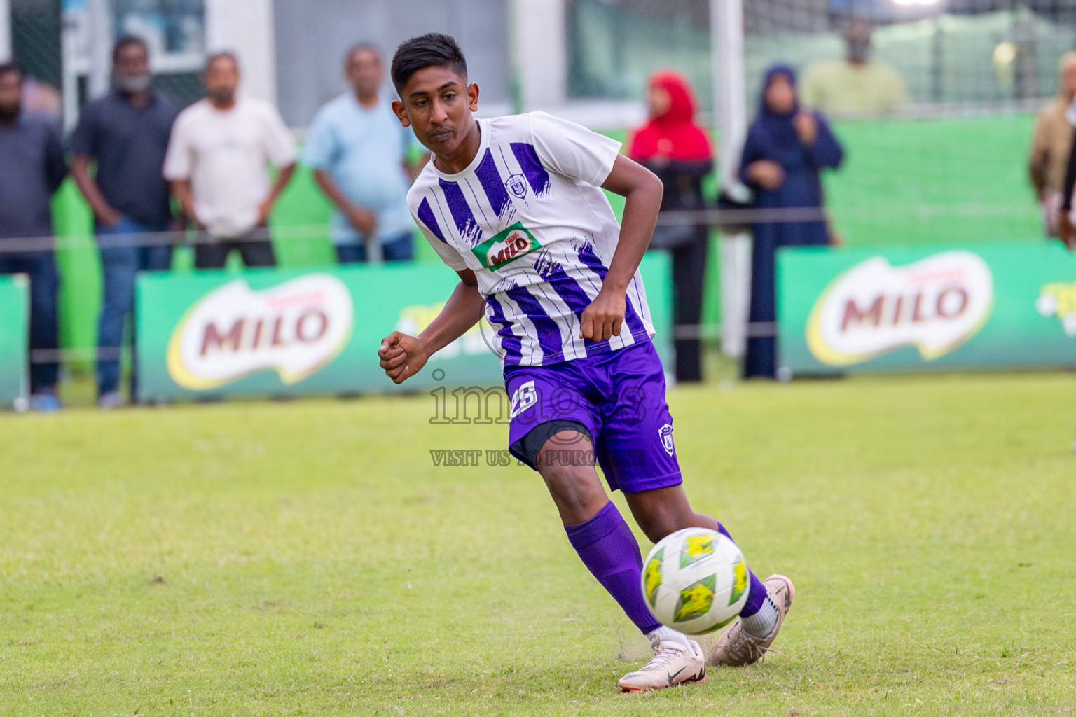 Day 1 of MILO Academy Championship 2025 (U14) was held on Thursday, 30th October 2025 at Henveiru Football Grounds, Male', Maldives . 
Photos: Ismail Thoriq / images.mv