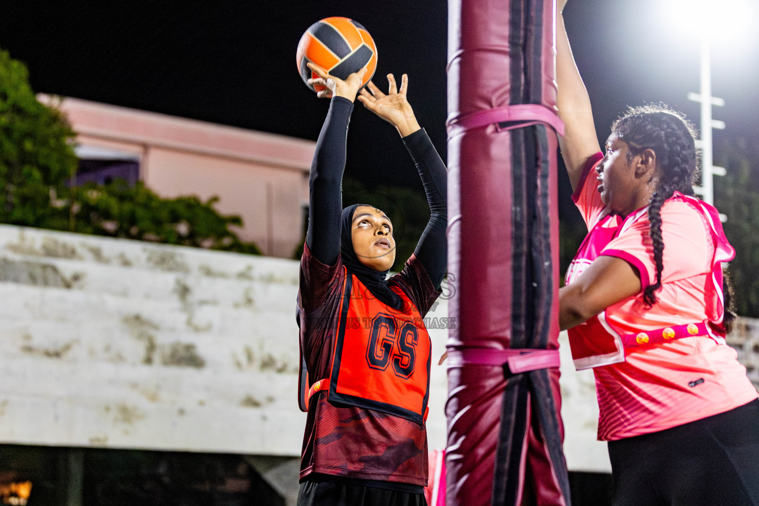 Day 2 of 23rd Netball Association Championship was held in Ekuveni Netball Court at Male', Maldives on Friday, 28th April 2024. Photos: Nausham Waheed / images.mv