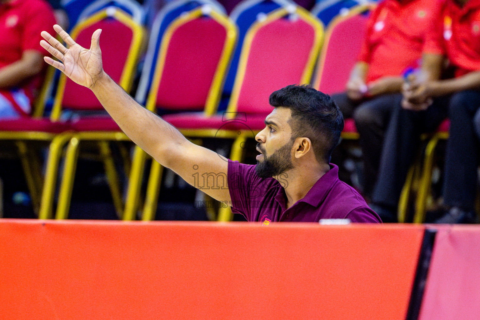 Maldives vs SriLanka in Day 2 of Under 16 Woman's Asian Cup SABA Qualifiers 2025 was held in Social Center, Male', Maldives on Friday, 13th June 2025. Photos: Nausham Waheed / images.mv