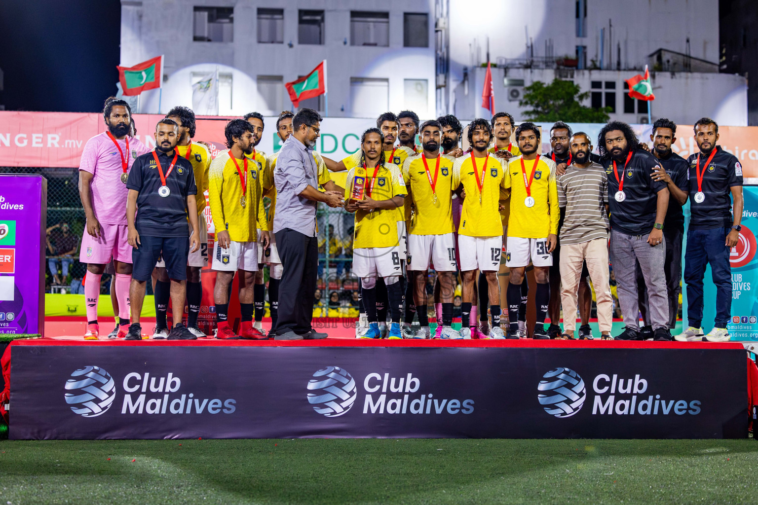 Final of Club Maldives Cup 2024 was held in Rehendi Futsal Ground, Hulhumale', Maldives on Friday, 18th October 2024. Photos: Nausham Waheed/ images.mv