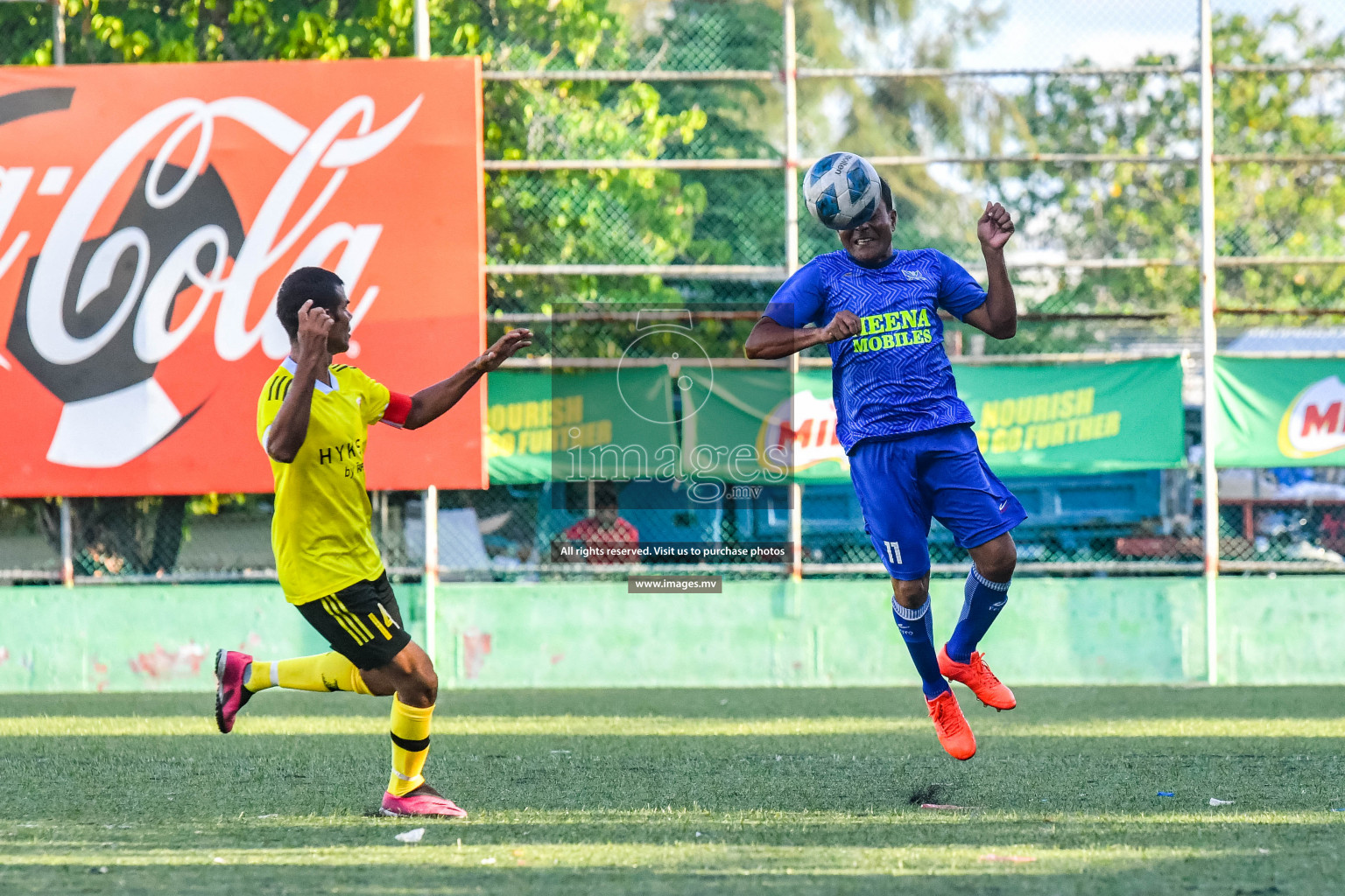 Veterans league 2022- Maldives soccermates vs Hulhumale veterans club 19th April 2022 photos by Nausham waheed
