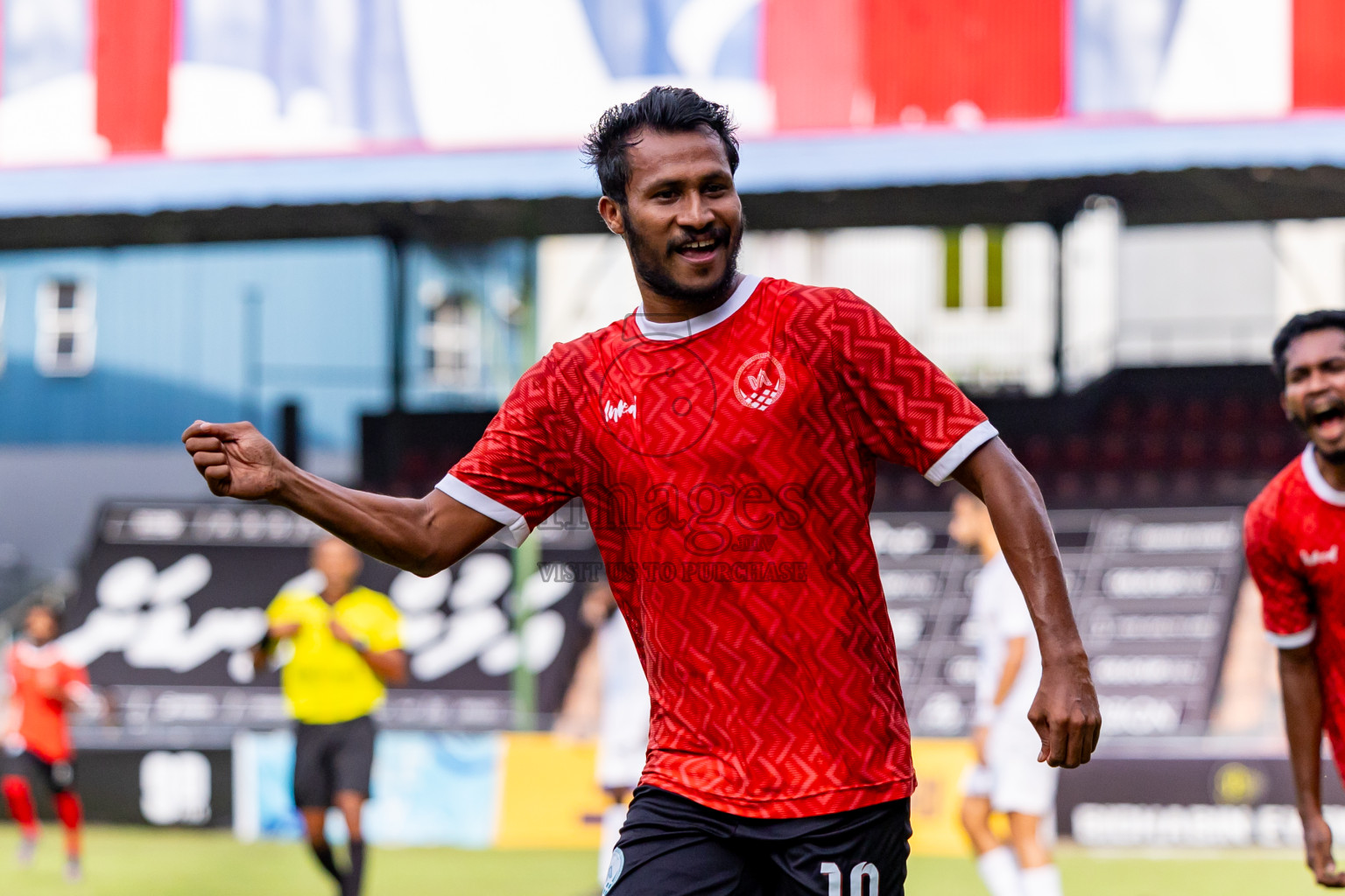 Eydhafushi vs Male' in Semi Finals of Gold Cup 2024 held at National Football Stadium on Saturday, 21st December 2024. Photos: Nausham Waheed / Images.mv