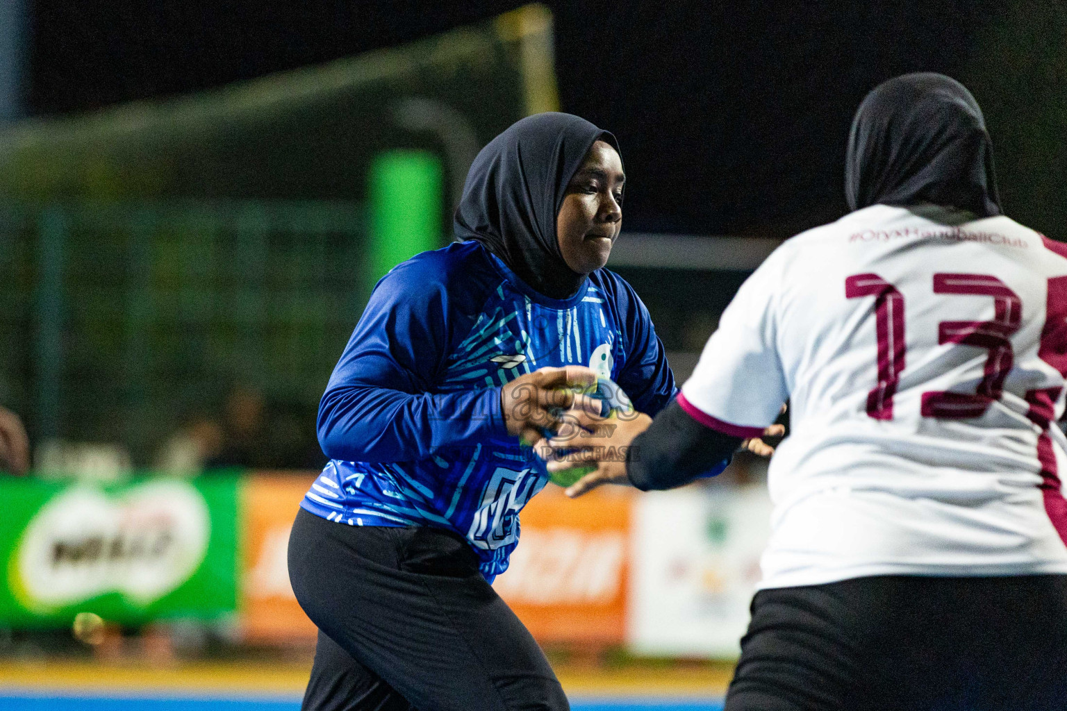 Day 14 of 10th National Handball Tournament 2023, held in Handball ground, Male', Maldives on Monday, 11th December 2023 Photos: Nausham Waheed/ Images.mv