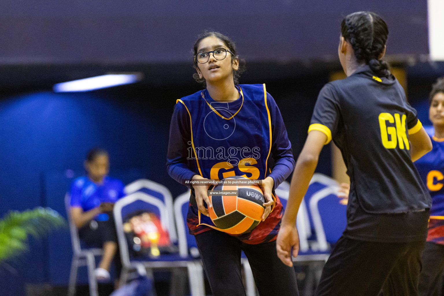 Day2 of 24th Interschool Netball Tournament 2023 was held in Social Center, Male', Maldives on 28th October 2023. Photos: Nausham Waheed / images.mv