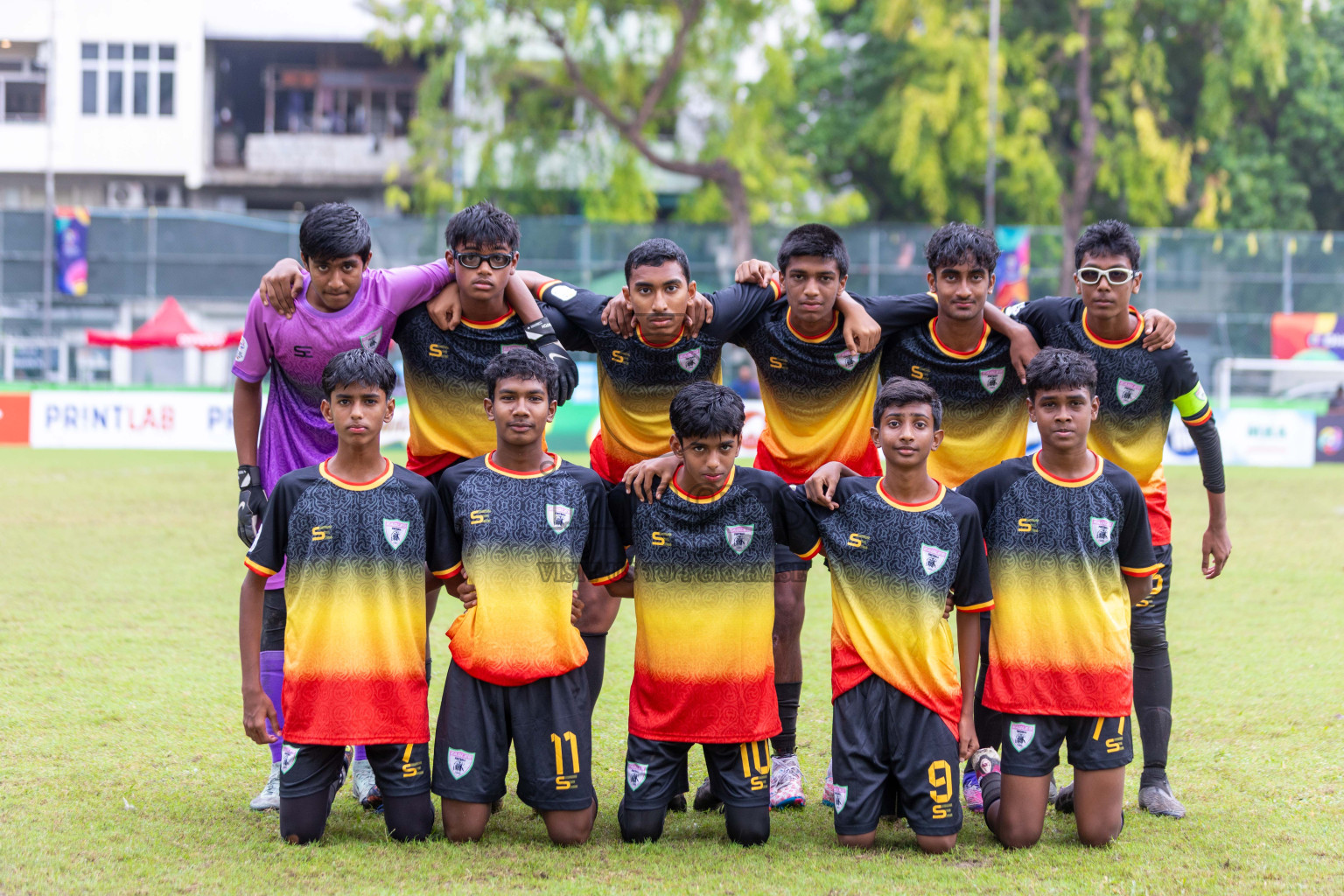 Eagles vs Hurriya in day 6 of Dhivehi Youth League 2024 held at Henveiru Stadium on Saturday 30th November 2024. Photos: Shuu Abdul Sattar/ Images.mv