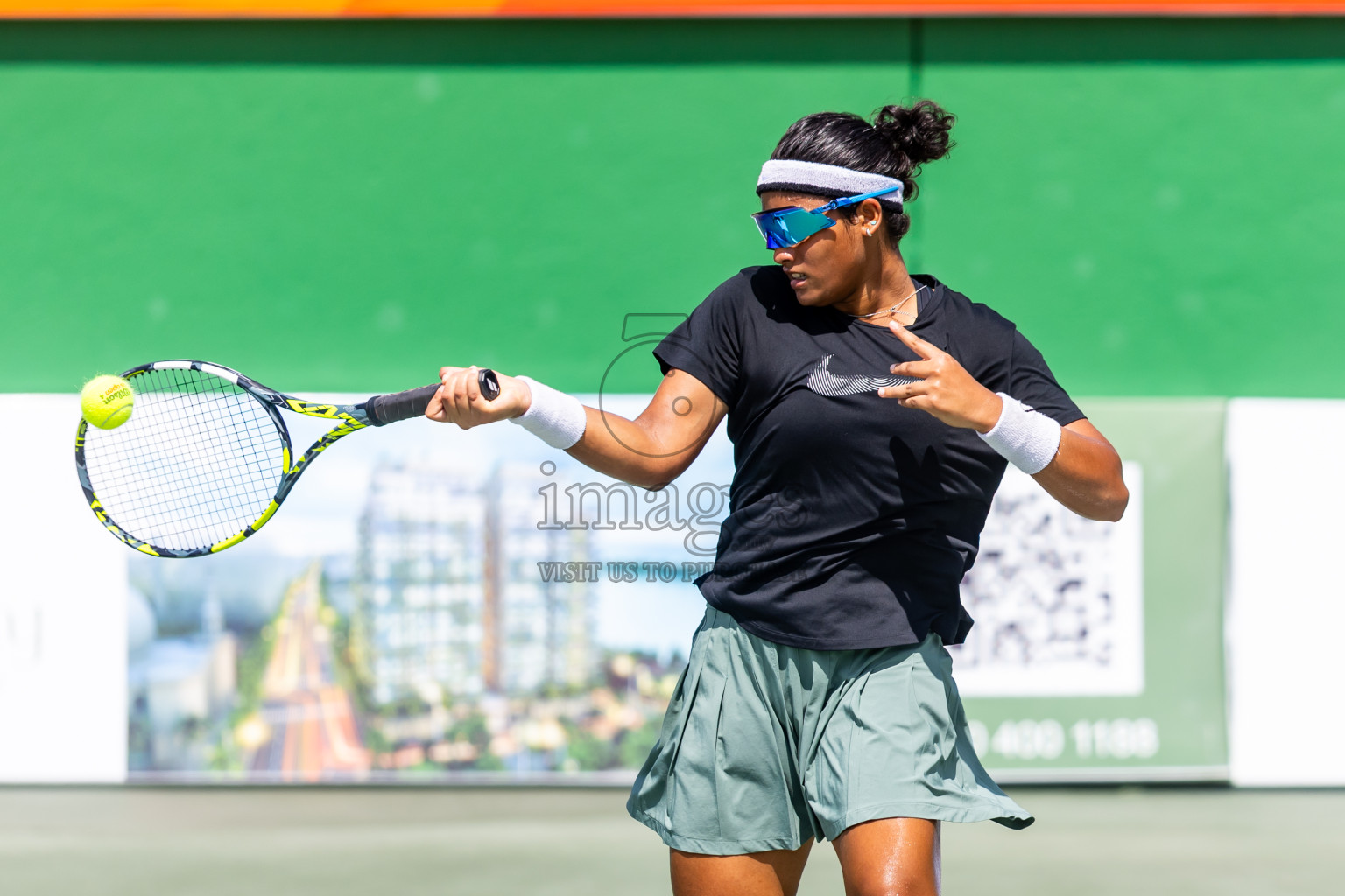 Day 8 of ATF Maldives Junior Open Tennis was held in Male' Tennis Court, Male', Maldives on Thursday, 19th December 2024. Photos: Nausham Waheed/ images.mv