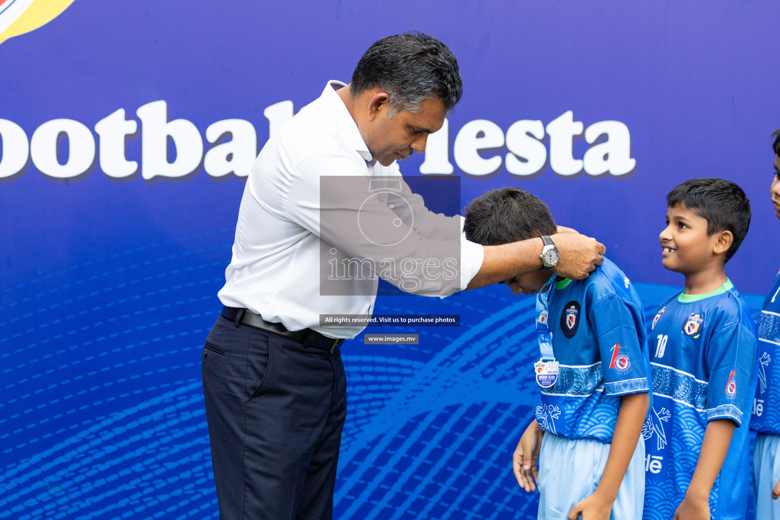 Day 1 of Nestle kids football fiesta, held in Henveyru Football Stadium, Male', Maldives on Wednesday, 11th October 2023 Photos: Nausham Waheed Images.mv