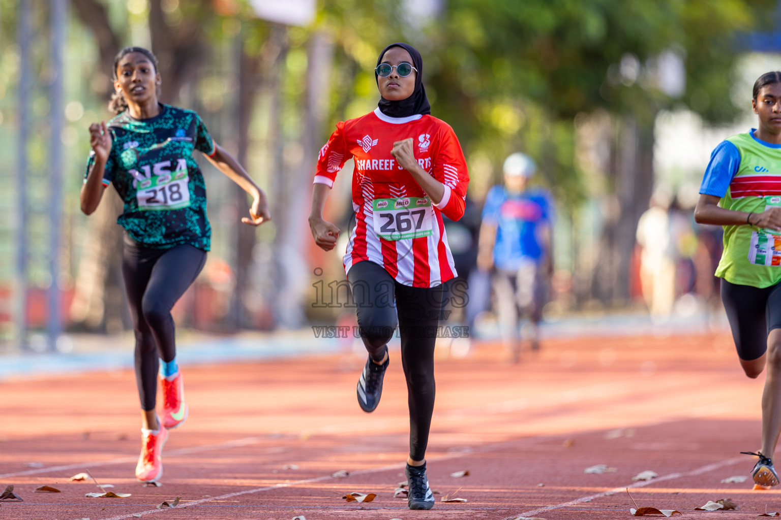 Day 1 of 12th Milo Association Championships was held in Ekuveni Track at Male', Maldives on Thursday, 24th April 2025. Photos: Ismail Thoriq / images.mv
