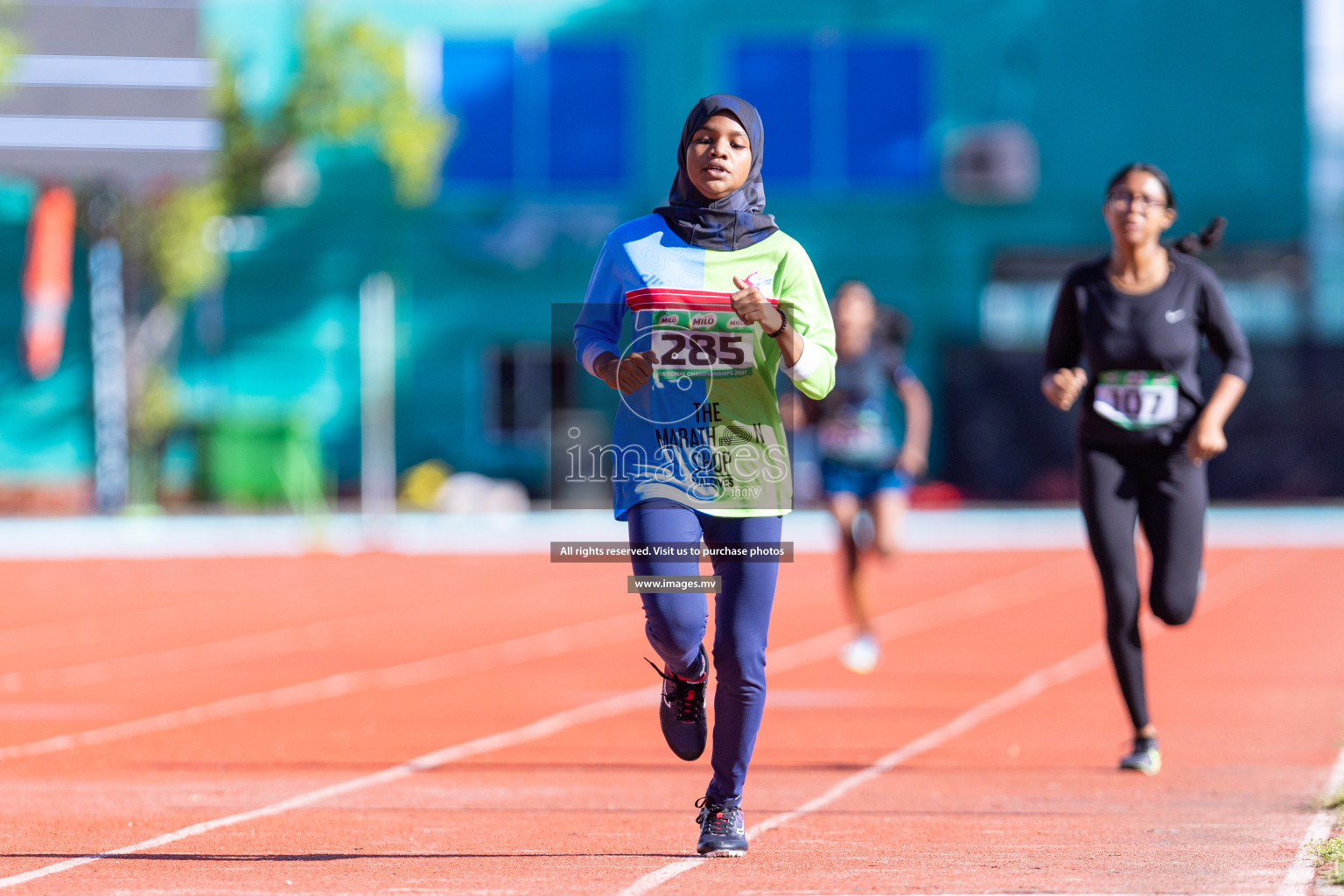 Day 2 of National Athletics Championship 2023 was held in Ekuveni Track at Male', Maldives on Saturday, 25th November 2023. Photos: Nausham Waheed / images.mv