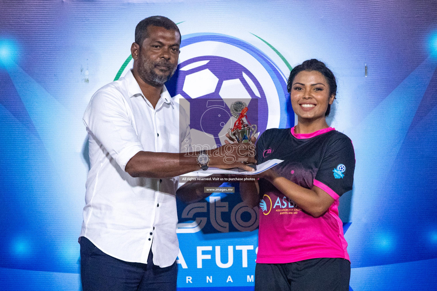 Final of MFA Futsal Tournament 2023 on 10th April 2023 held in Hulhumale'. Photos: Nausham waheed /images.mv