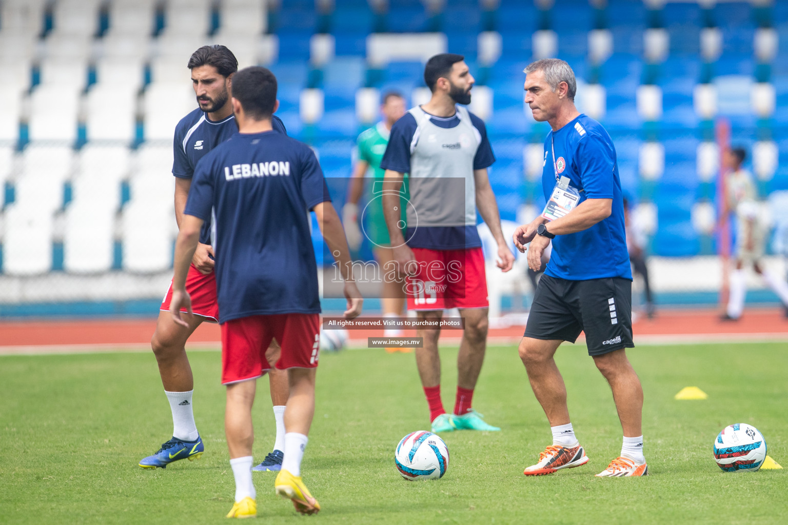 Lebanon vs Bangladesh in SAFF Championship 2023 held in Sree Kanteerava Stadium, Bengaluru, India, on Wednesday, 22nd June 2023. Photos: Nausham Waheed / images.mv