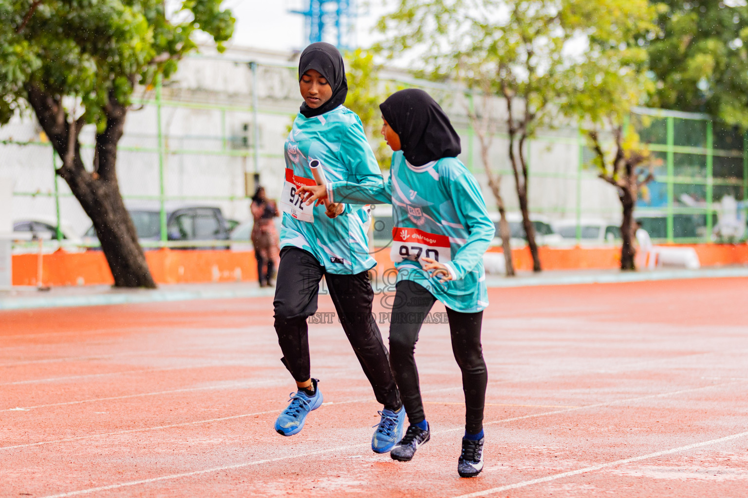 Day 6 of Inter-school Athletics Championship 2025 held in Ekuveni Synthetic Track, Male', Maldives on Sunday, 12th October 2025. Photos by: Areef Adam / Images.mv