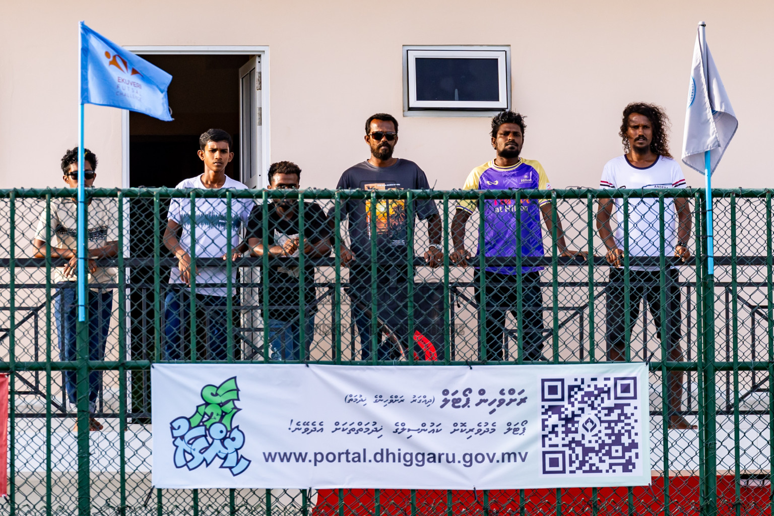 Dee Cee Jay SC vs Naalaafushi YC in Day 3 of Laamehi Dhiggaru Ekuveri Futsal Challenge 2024 was held on Sunday, 28th July 2024, at Dhiggaru Futsal Ground, Dhiggaru, Maldives Photos: Nausham Waheed / images.mv