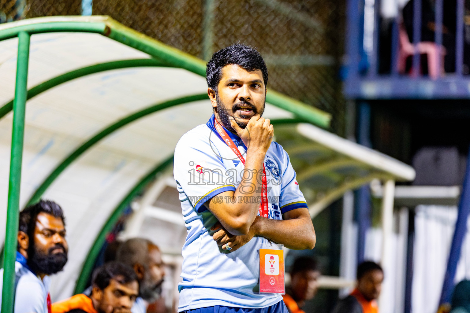 CC Sports Club vs Afro SC in the final of Eydhafushi Futsal Cup 2024 was held on Wednesday , 17th April 2024, in B Eydhafushi, Maldives Photos: Nausham Waheed / images.mv