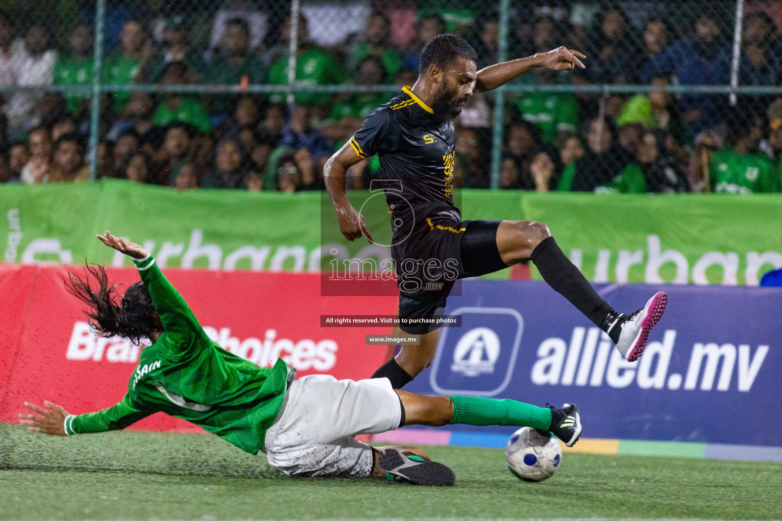 URBANCO vs WAMCO in Quarter Final of Club Maldives Cup 2023 held in Hulhumale, Maldives, on Saturday, 12th August 2023 Photos: Nausham Waheed / images.mv