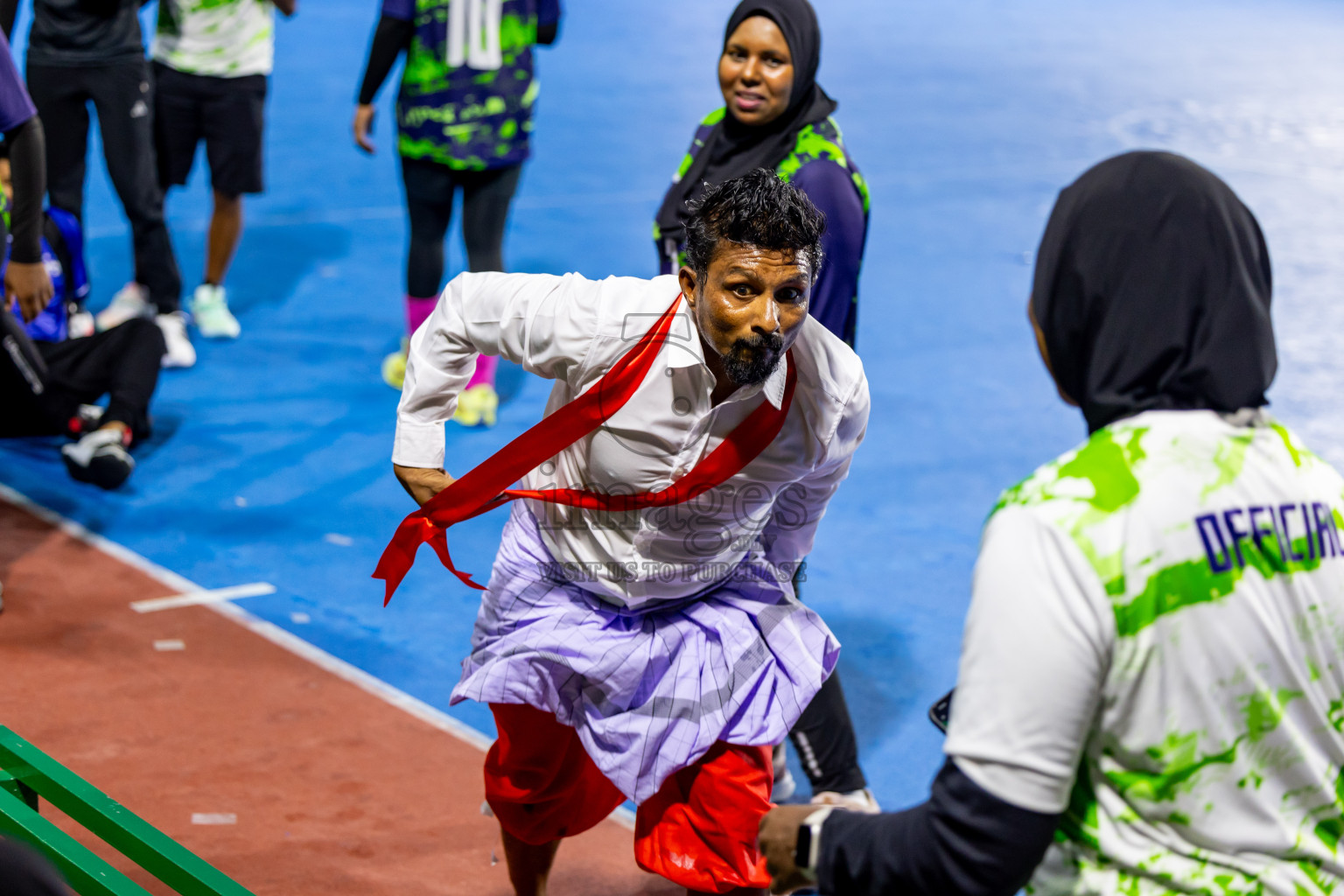 1st Division Final of 8th Inter-Office/Company Handball Tournament 2024, held in Handball ground, Male', Maldives on Tuesday, 11th September 2024 Photos: Nausham Waheed/ Images.mv