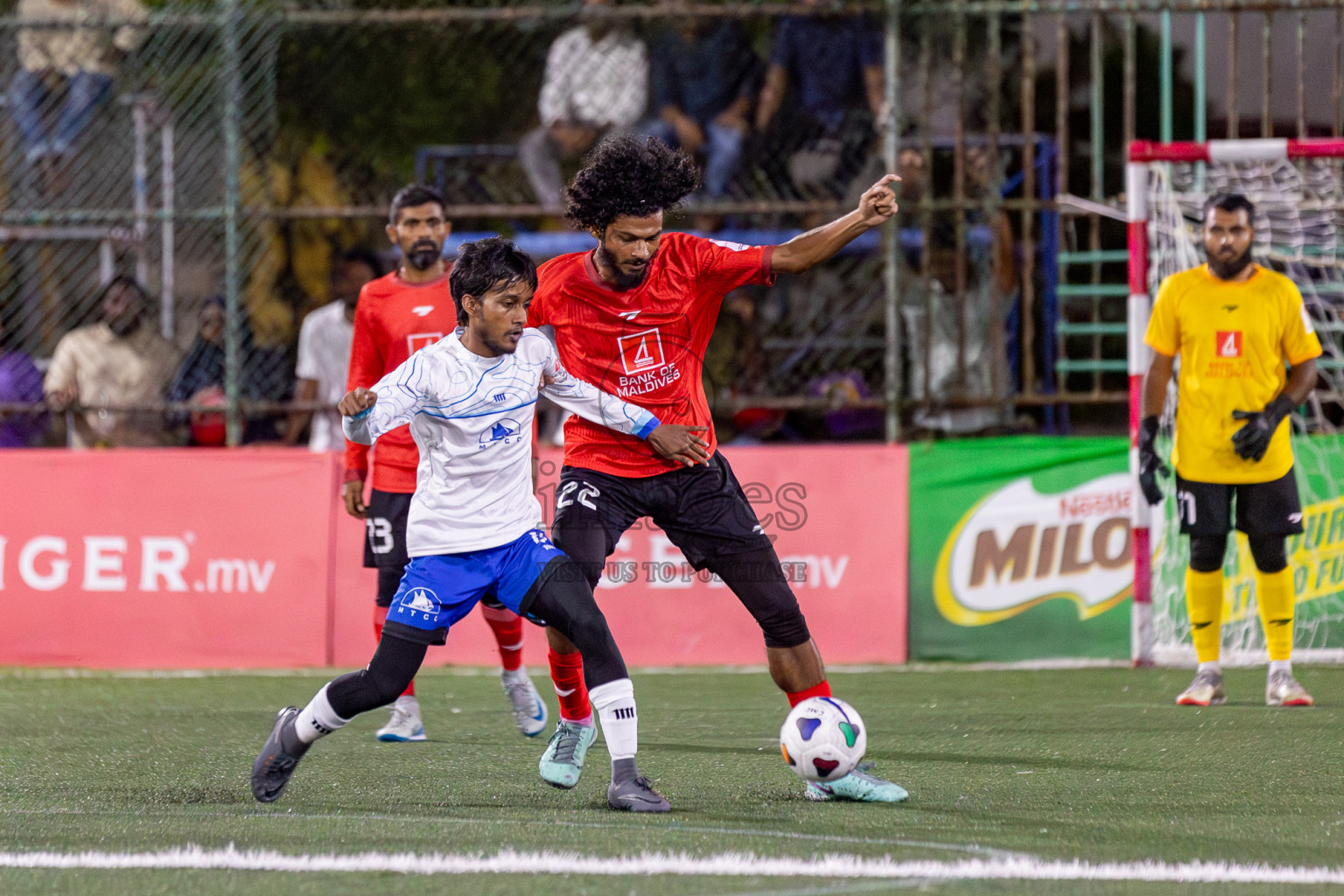 United BML vs Team MTCC in Club Maldives Cup 2024 held in Rehendi Futsal Ground, Hulhumale', Maldives on Saturday, 28th September 2024. 
Photos: Hassan Simah / images.mv