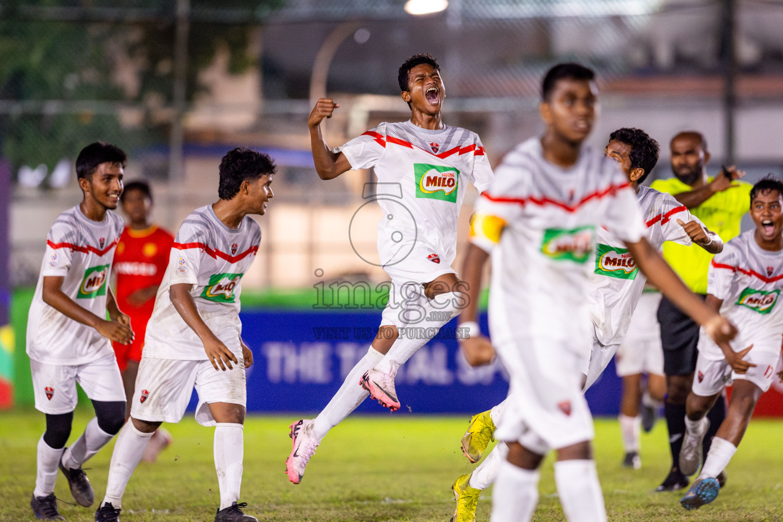 Under 14 Victory vs TC on day 3 of Dhivehi Youth League 2024 held at Henveiru Stadium on Saturday, 23rd November 2024. Photos: Nausham Waheed/ Images.mv