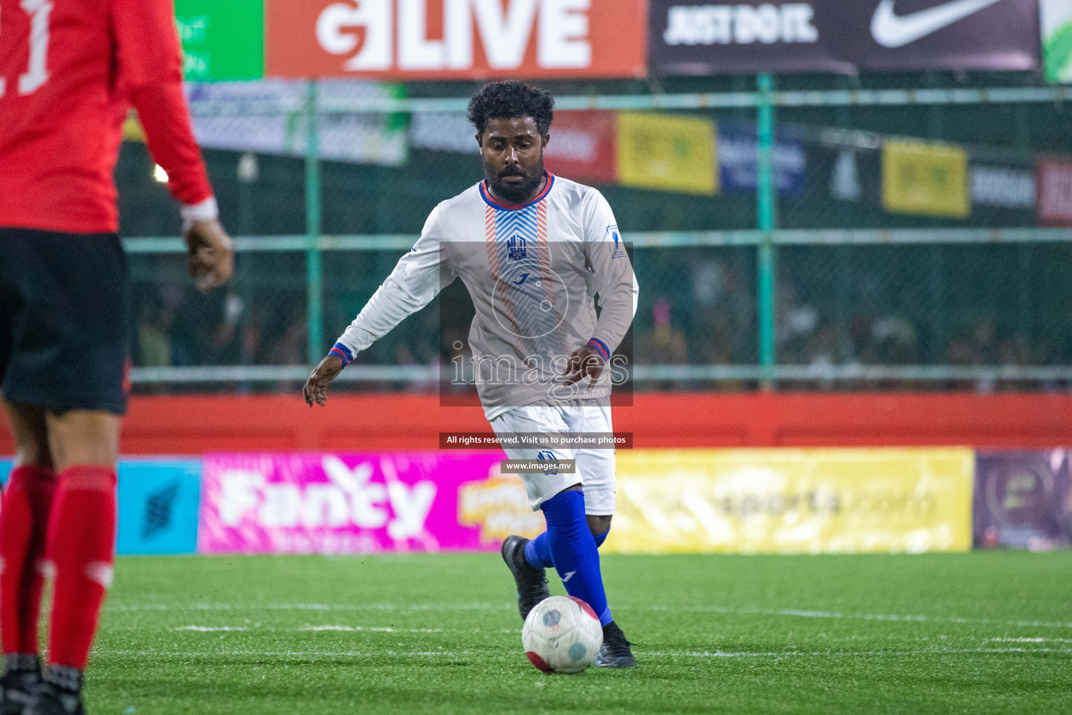 GA. Kanduhulhudhoo vs GA. Nilandhoo in Day 7 of Golden Futsal Challenge 2023 on 11 February 2023 in Hulhumale, Male, Maldives