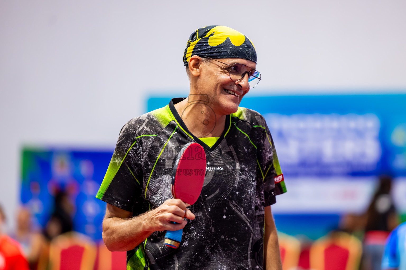 Day 1 of 1st Thoddoo Masters Table Tennis Tournament was held on Thursday, 21st August 2025 in AA Thoddoo, Maldives. Photos: Nausham Waheed / images.mv