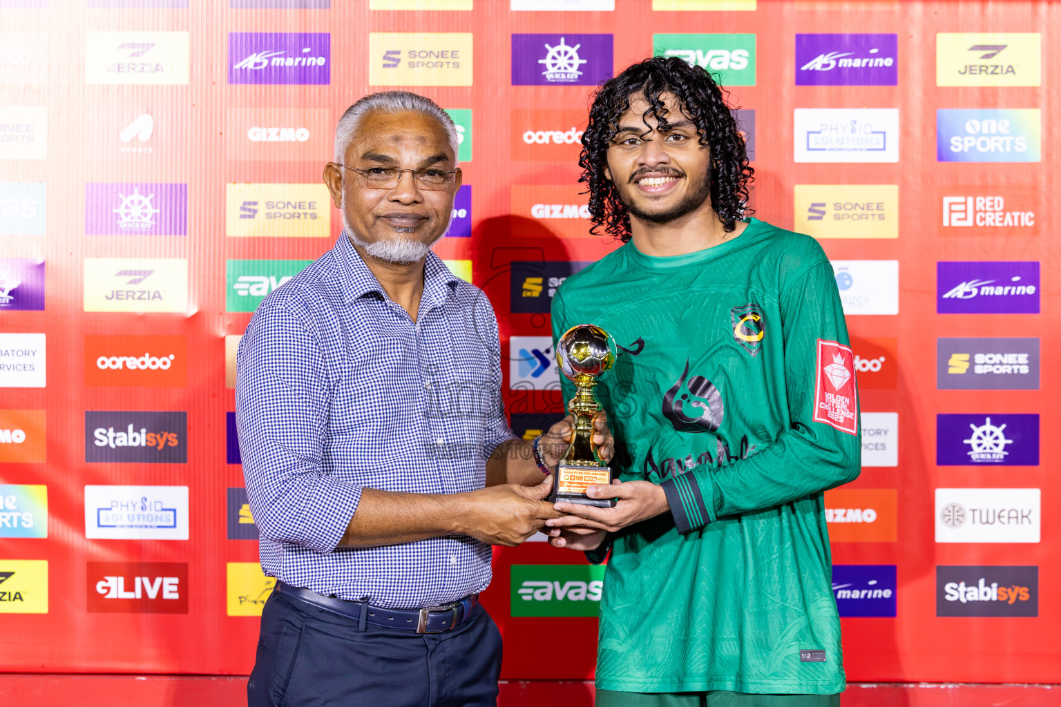 HA Muraidhoo vs HA Vashafaru in Day 9 of Golden Futsal Challenge 2025 was held on Monday, 13th January 2025, in Hulhumale', Maldives
Photos: Ismail Thoriq / images.mv