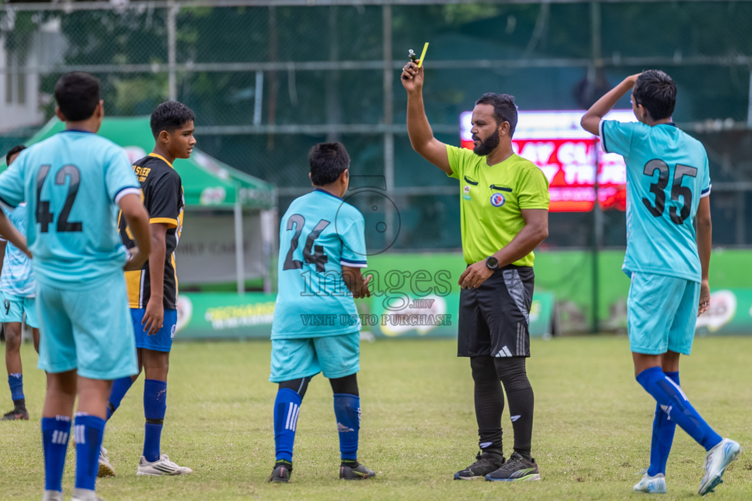Day 2 of MILO Academy Championship 2025 (U14) was held on Friday, 31st October 2025 at Henveiru Football Grounds, Male', Maldives . 
Photos: Hassan Simah / images.mv