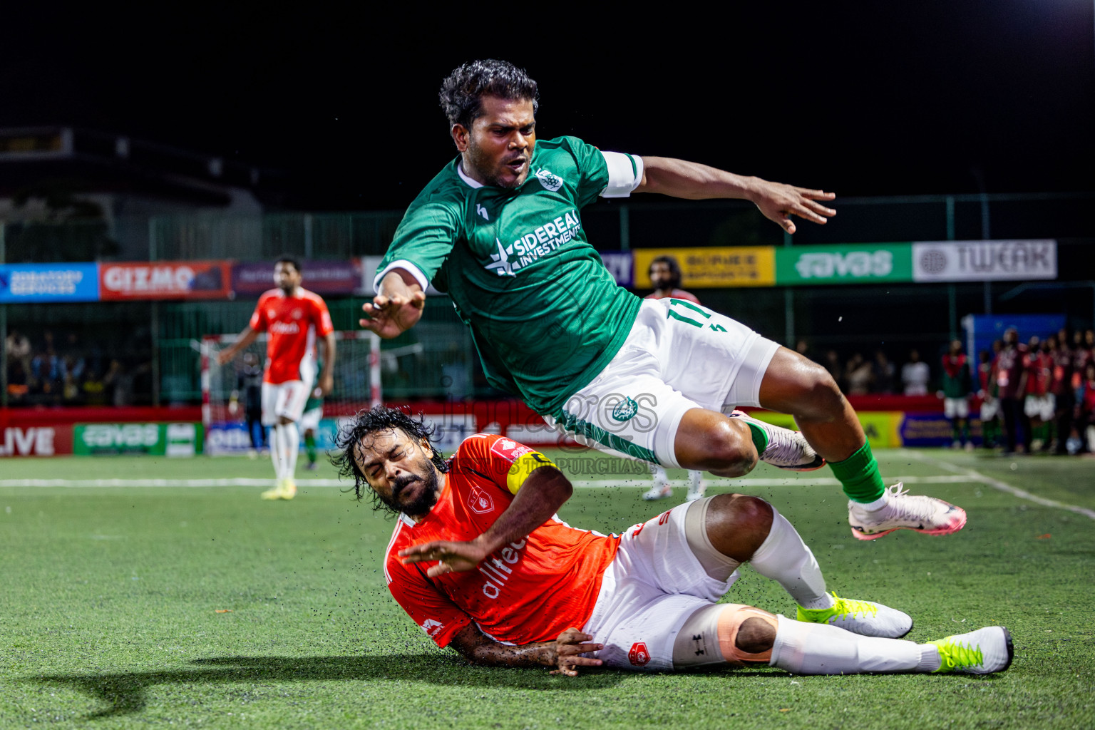 S Feydhoo VS S Maradhoofeydhoo in Day 7 of Golden Futsal Challenge 2025 was held on Saturday, 11th January 2025, in Hulhumale', Maldives Photos: Nausham Waheed / images.mv