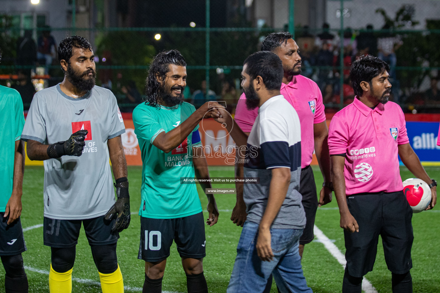 United BML vs Club Airports in Club Maldives Cup 2022 was held in Hulhumale', Maldives on Saturday, 15th October 2022. Photos: Hassan Simah/ images.mv