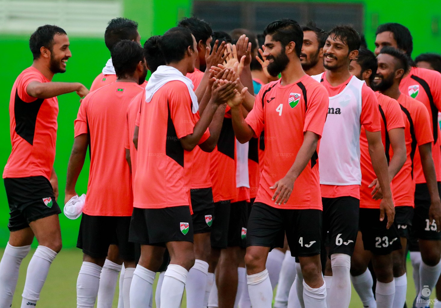 Exhibition Match Practice Session in Male', Maldives, Sunday , August . 28, 2016.(Images.mv Photo/ Abdulla Abeedh).