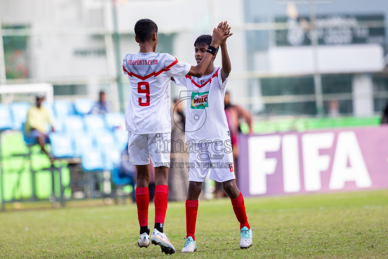 Dhivehi Youth League 2024 - Day 1. Matches held at Henveiru Stadium on 21st November 2024 , Thursday. Photos: Shuu Abdul Sattar/ Images.mv