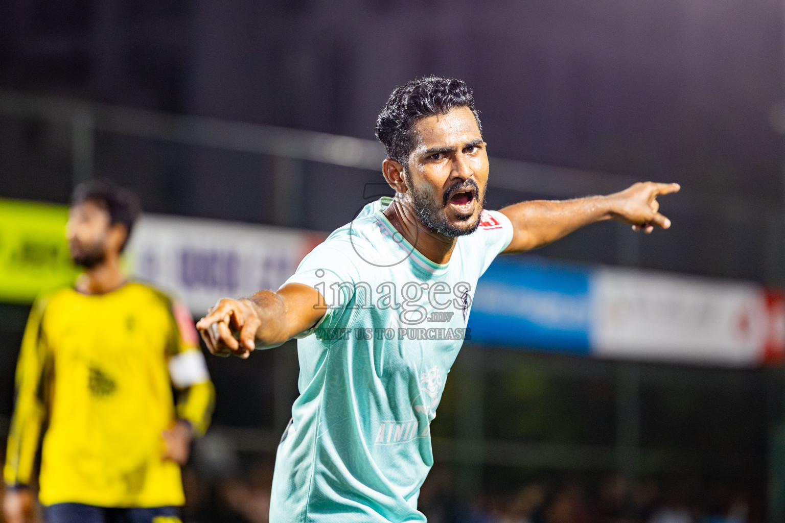 Lh Hinnavaru vs Lh Naifaru in Day 15 of Golden Futsal Challenge 2025 was held on Sunday, 19th January 2025, in Hulhumale', Maldives. Photos: Nausham Waheed / images.mv