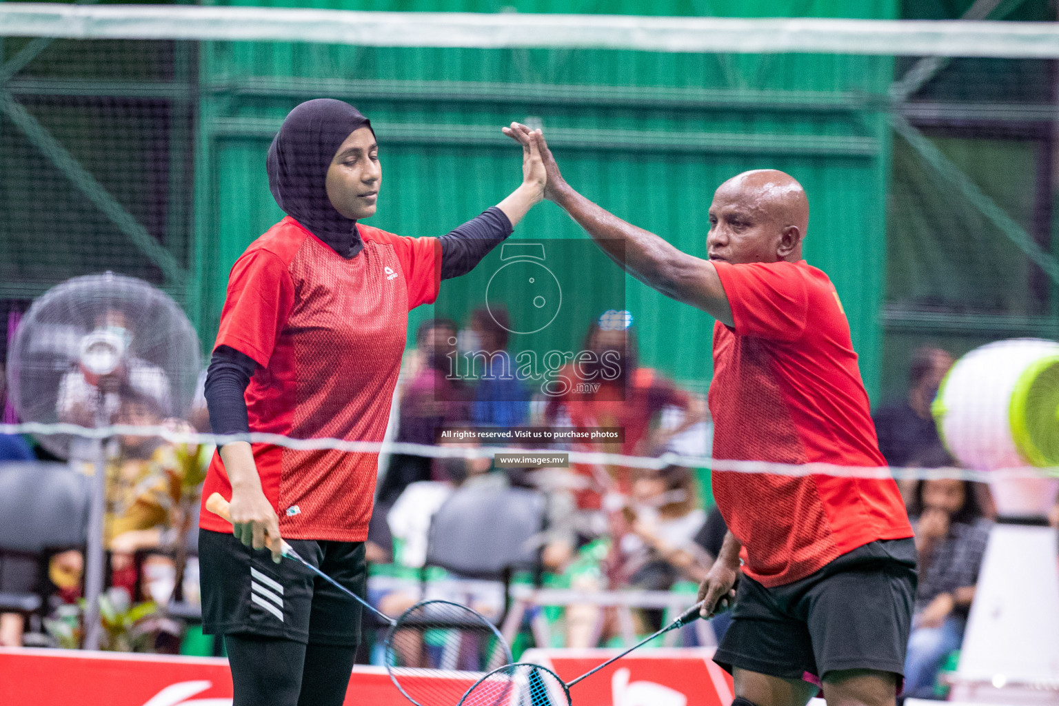 47th National Badminton Tournament 2021 held from 10 to 14 November 2021 in Male' Sports Complex, Maldives