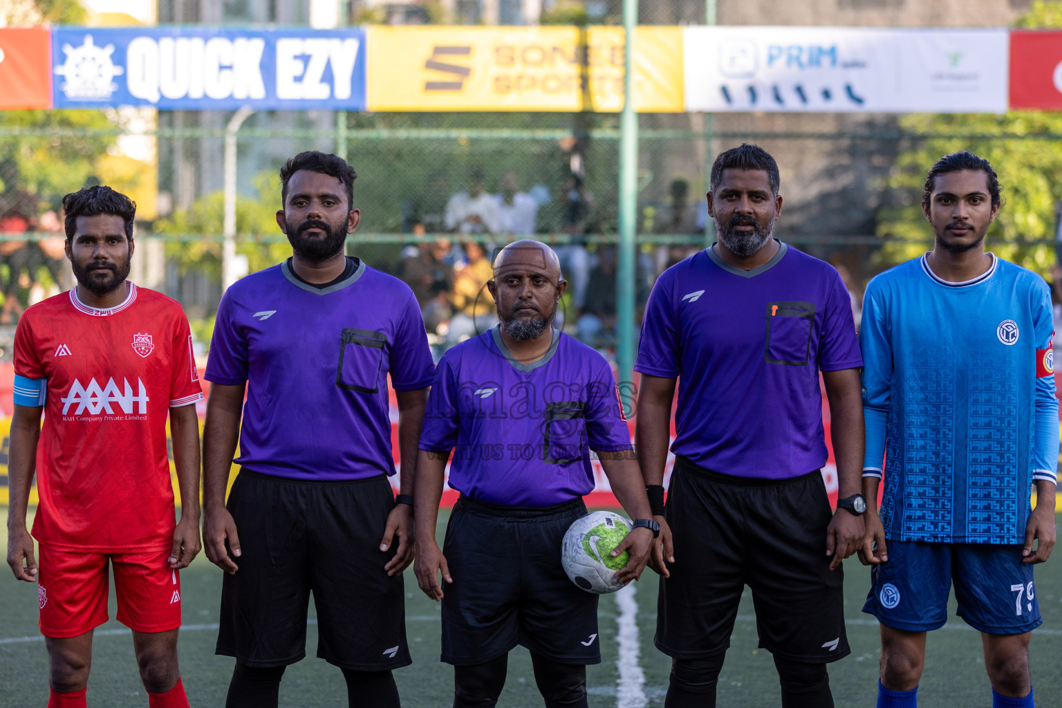 GA Kondey vs GA Gemanafushi in Day 5 of Golden Futsal Challenge 2024 was held on Friday, 19th January 2024, in Hulhumale', Maldives Photos: Mohamed Mahfooz Moosa / images.mv