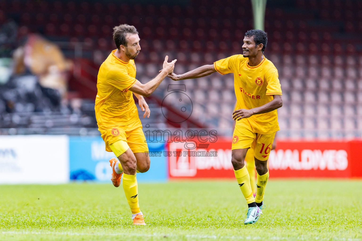 Club P.K vs Victory Sports Club in Day 3 of Second Division 2023 in Male' Maldives on Thursday, 28th December 2023. Photos: Nausham Waheed / images.mv