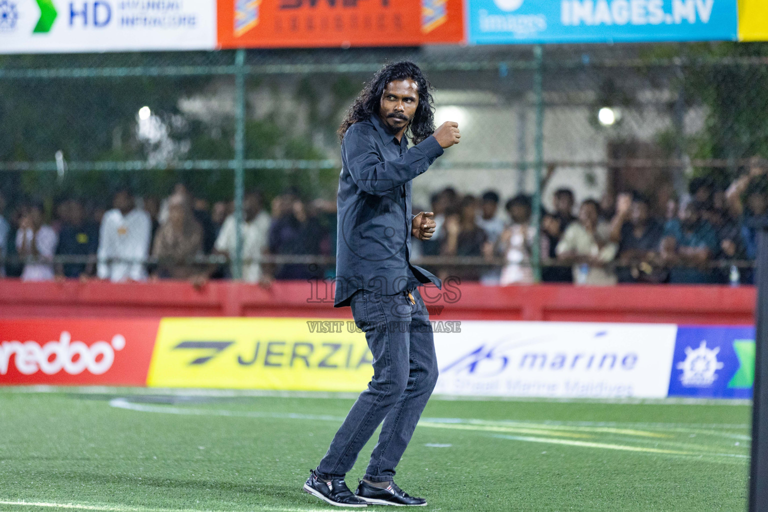 Opening of Golden Futsal Challenge 2024 with Charity Shield Match between L.Gan vs Th. Thimarafushi was held on Sunday, 14th January 2024, in Hulhumale', Maldives Photos: Nausham Waheed / images.mv